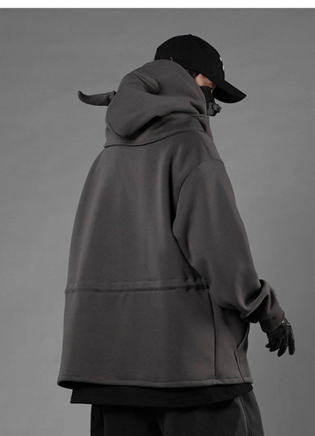 devil horn hoodie