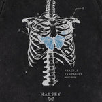 skeleton print t-shirt - Vignette | OFF-WRLD