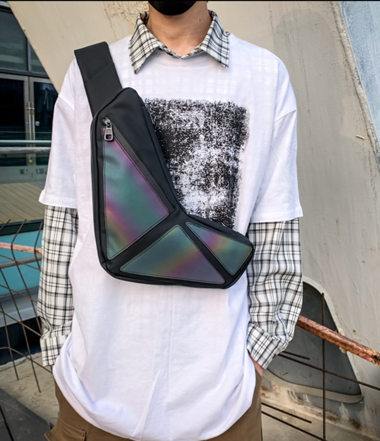 reflective sling bag