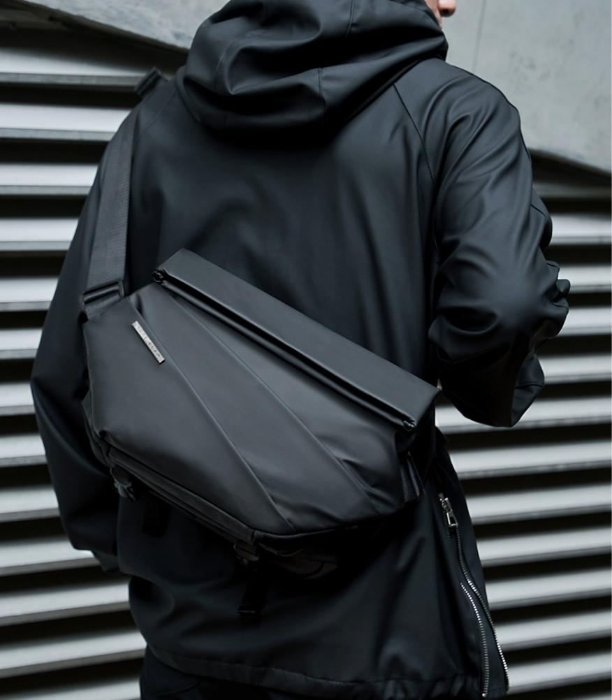 futuristic sling bag