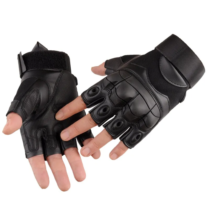 techwear fingerless gloves