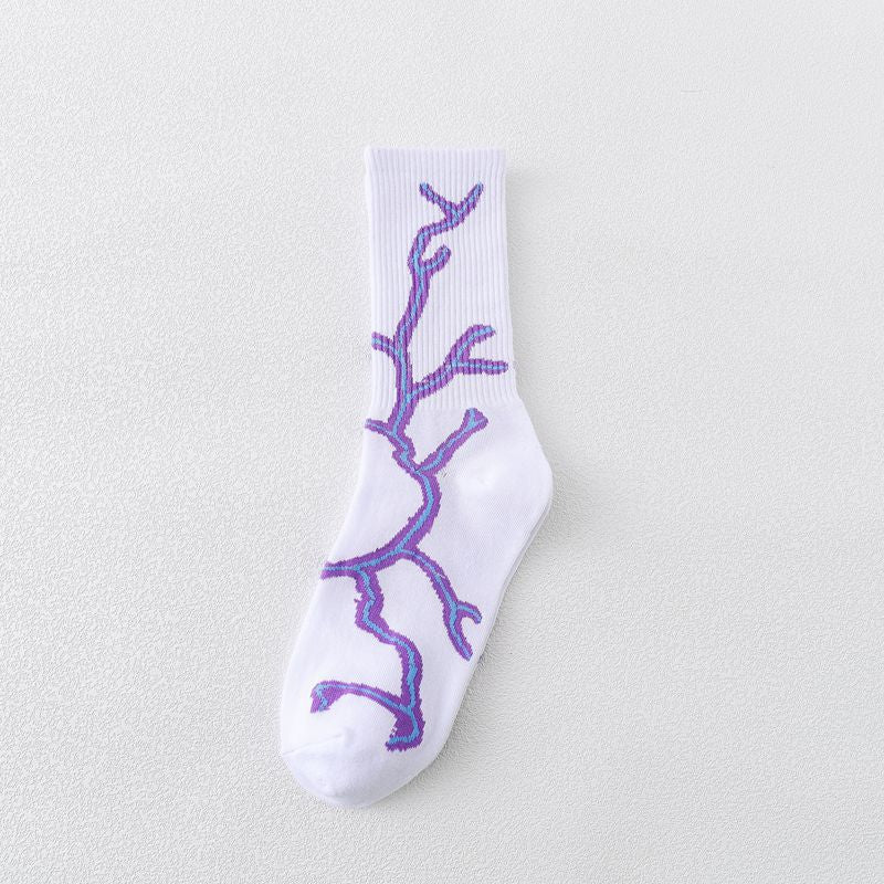 lightning bolt socks