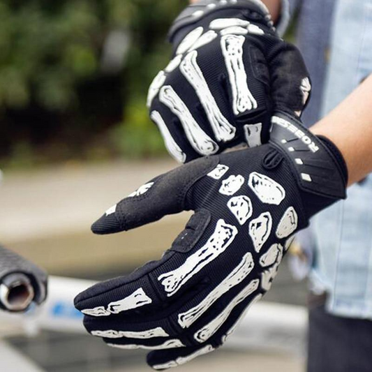Tactical Skull Gloves