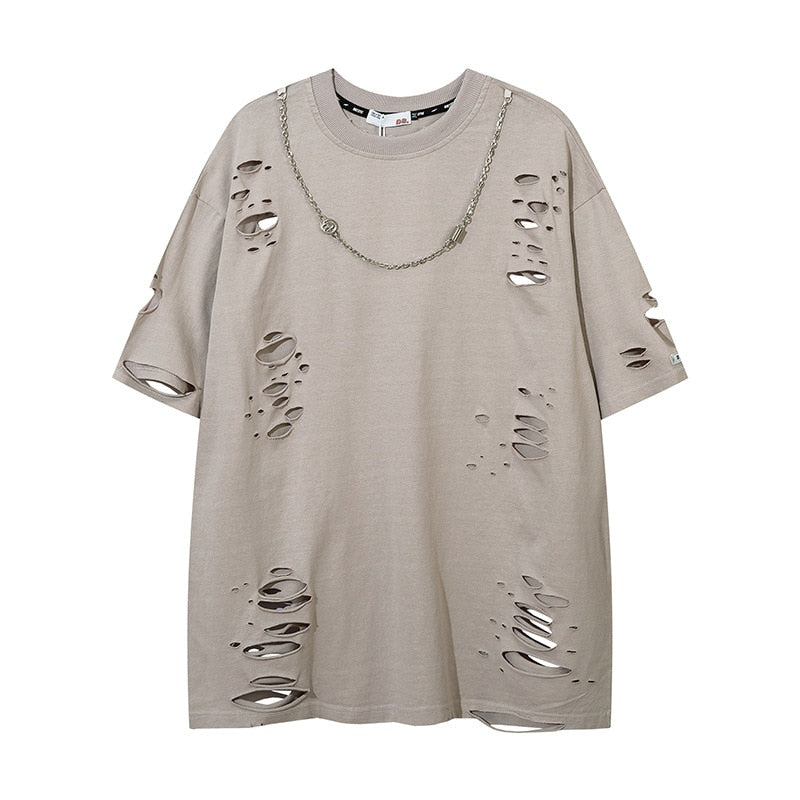 shirt with chains