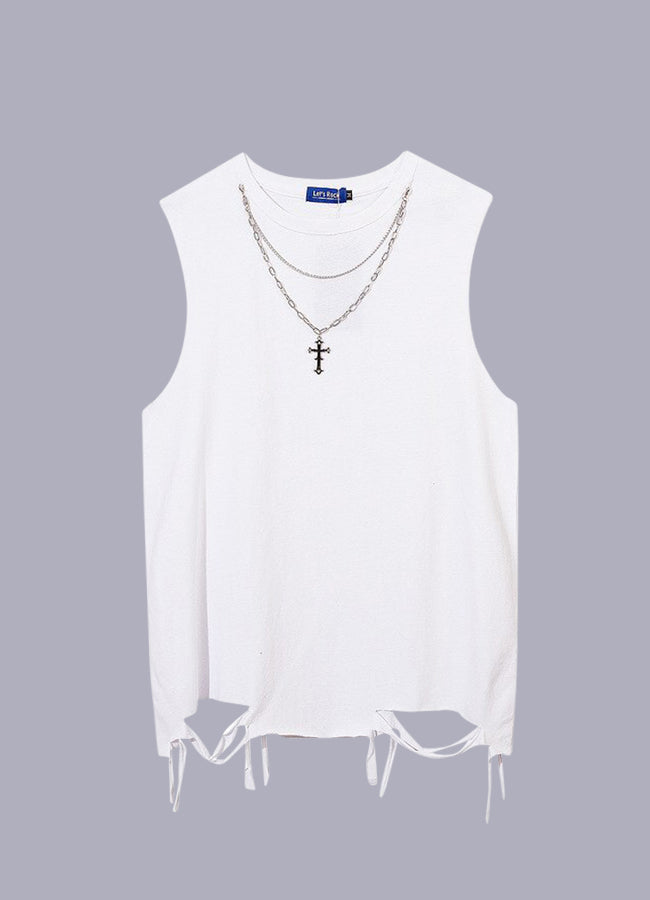 chain tank top