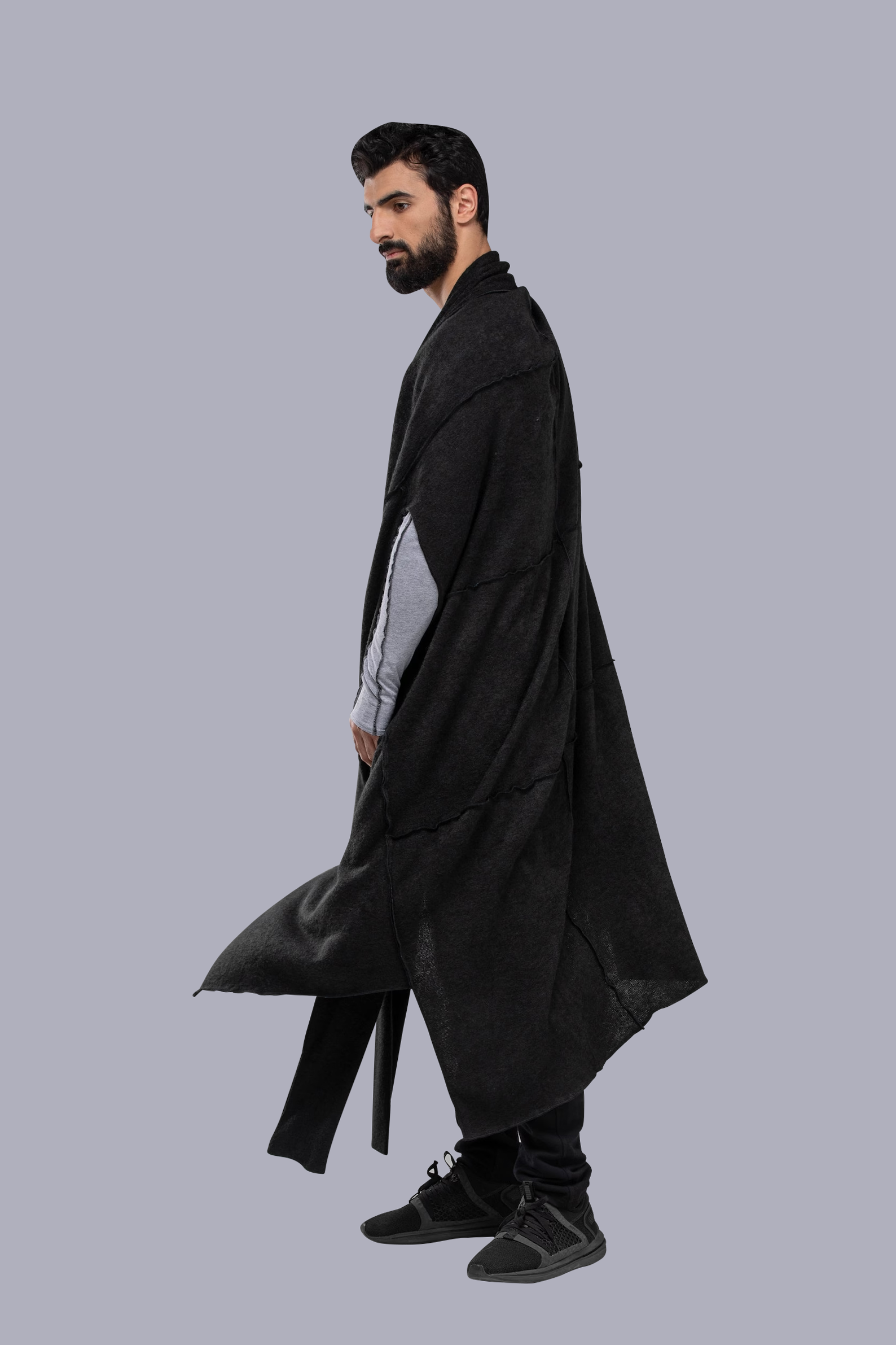 cyberpunk poncho