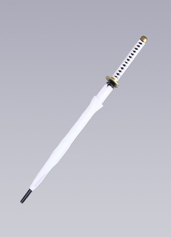 white katana umbrella