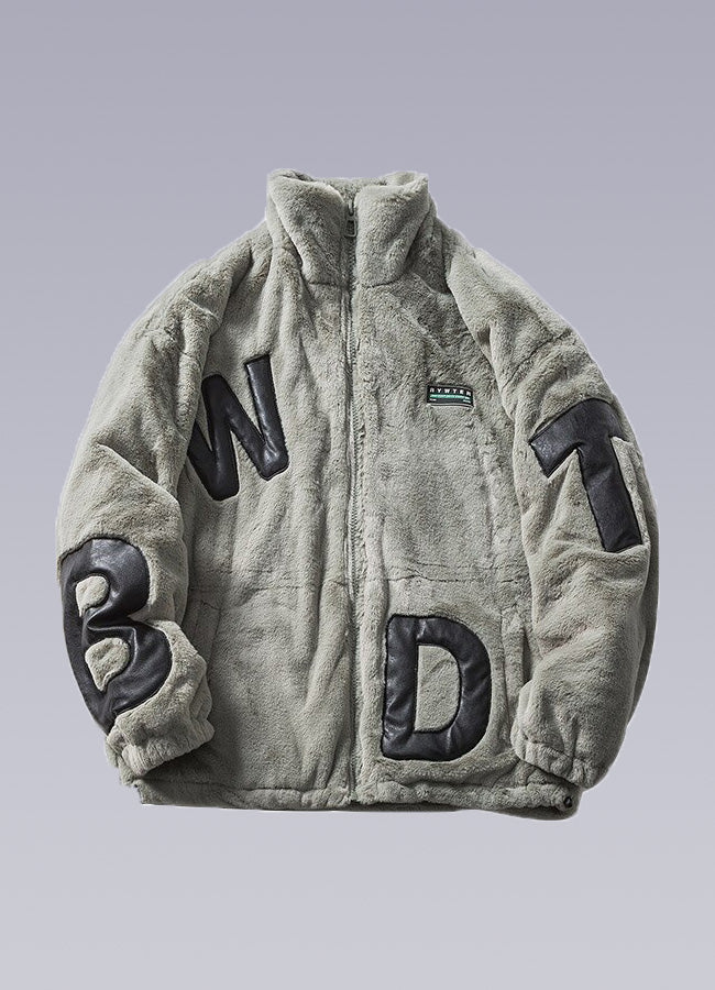 men's fleece jacket streetwear