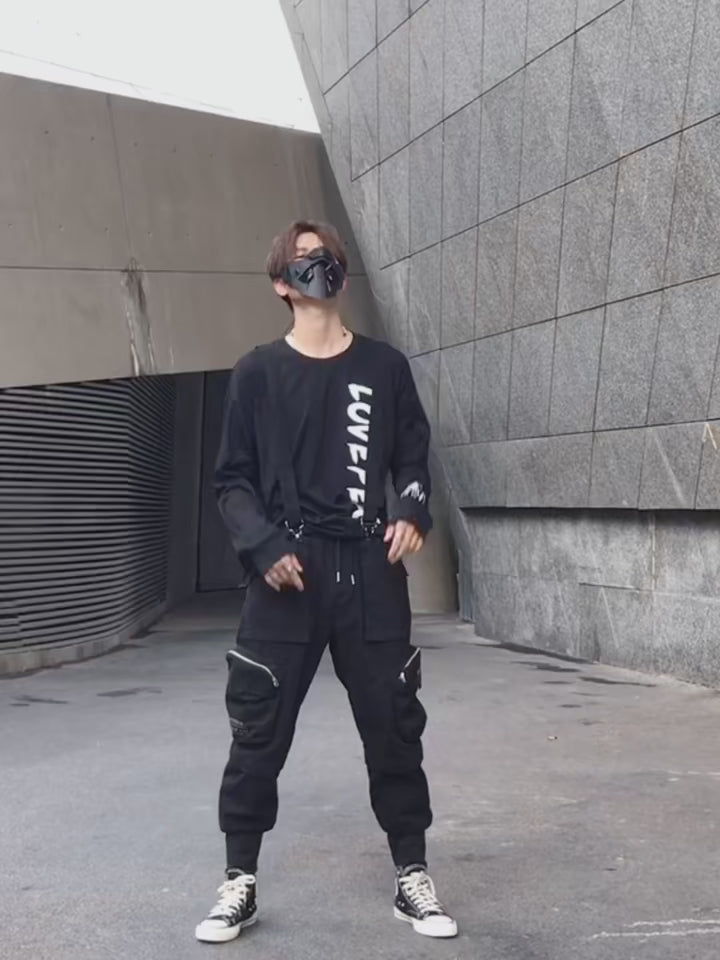 techwear cropped pants