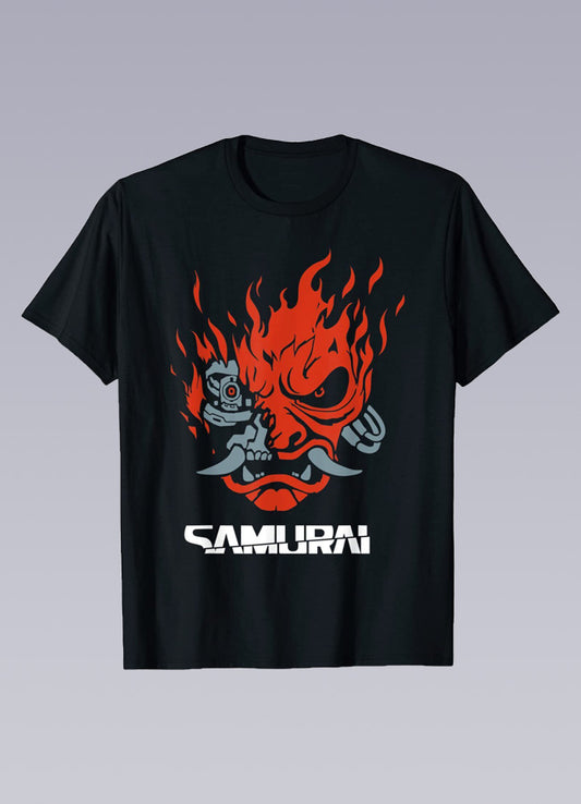 samurai techwear shirt