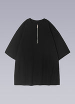 short sleeve zipper shirt - Vignette | OFF-WRLD