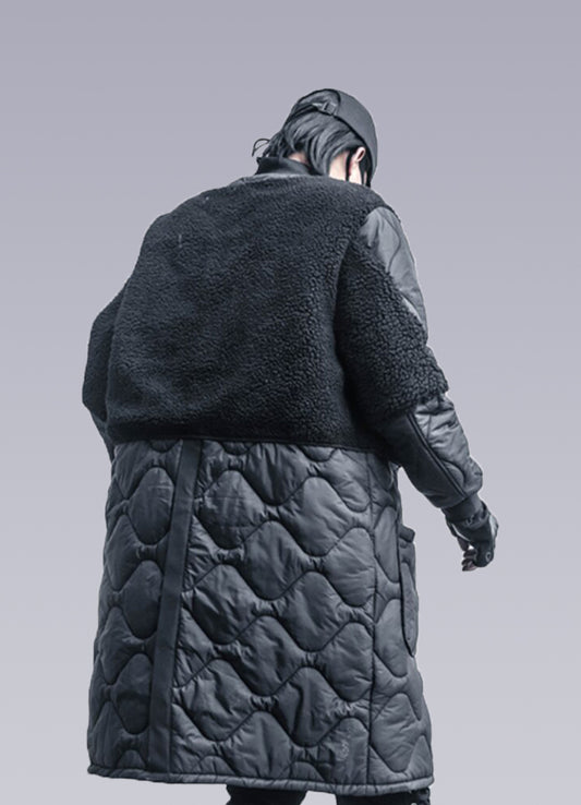 streetwear sherpa jacket