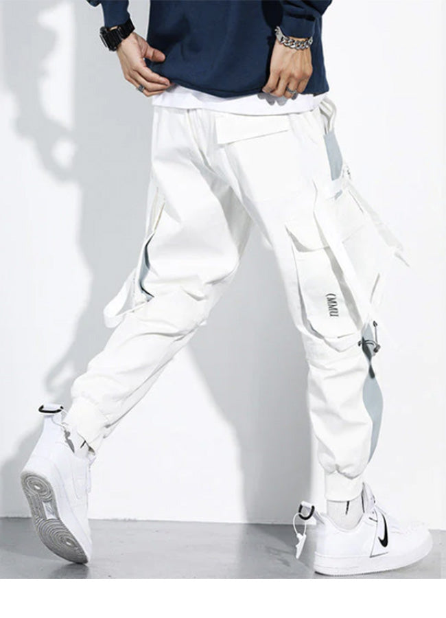 streetwear white pants