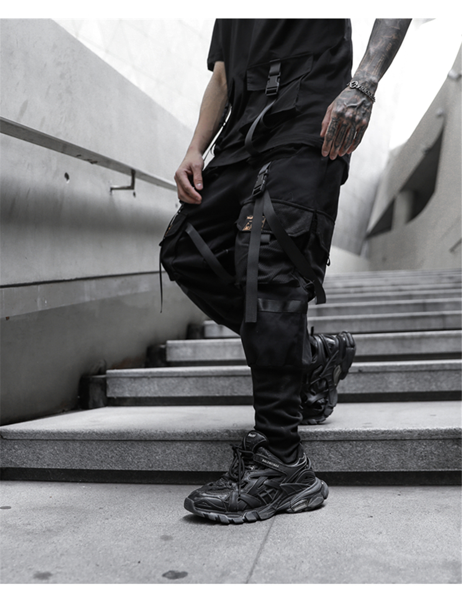 tactical cargo pants with straps