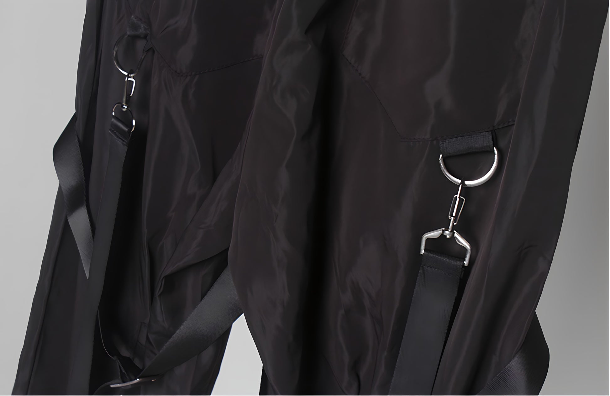 techwear wide leg pants