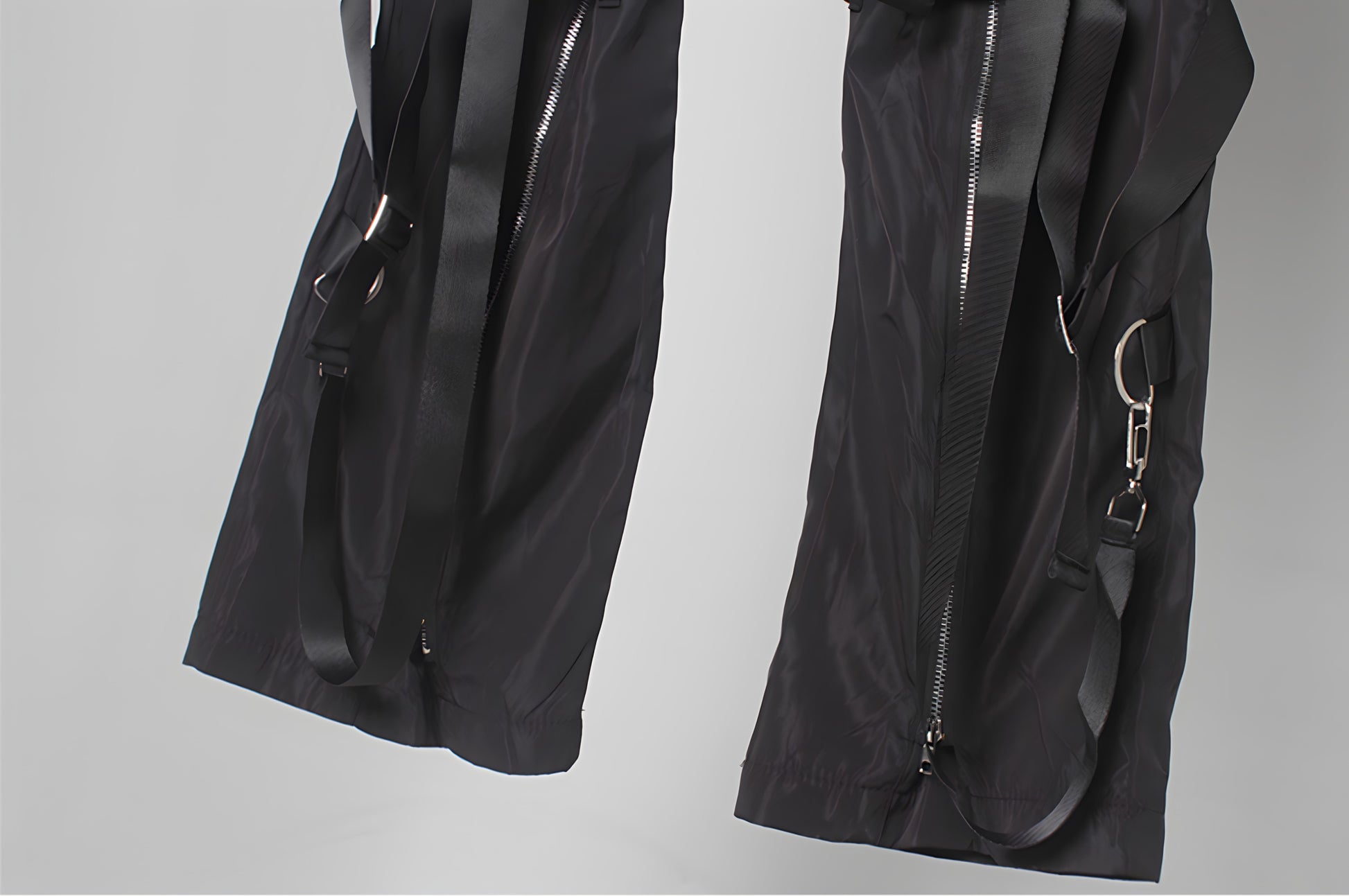 techwear wide leg pants