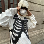 black skeleton work vest - Vignette | OFF-WRLD
