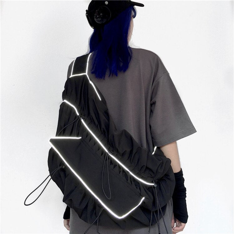 reflective pouch bag