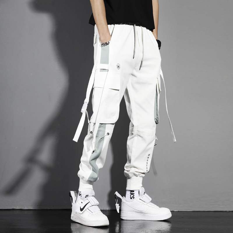 streetwear white pants