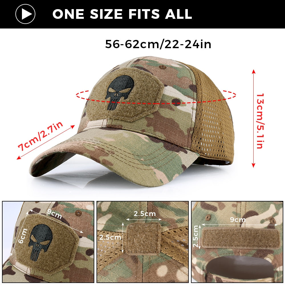 tactical skull cap