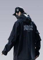 black techwear windbreaker - Vignette | OFF-WRLD