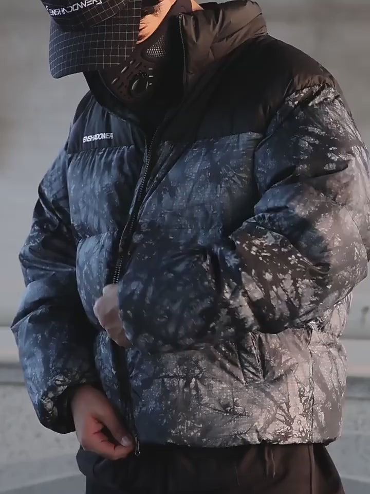 techwear puffer jacket