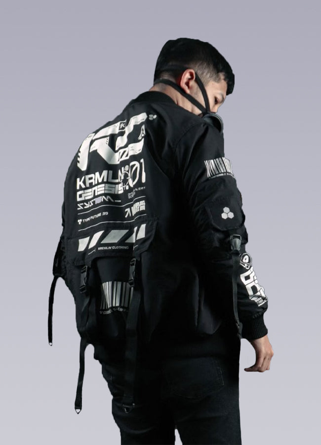 cyberpunk bomber jacket