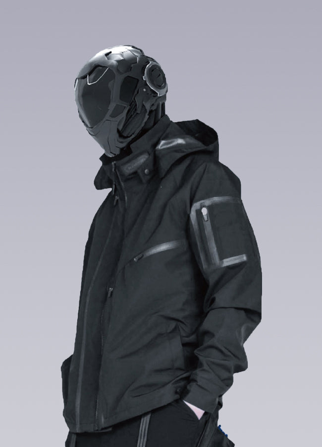 cyberpunk windbreaker