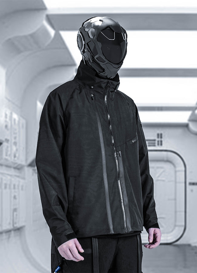 cyberpunk windbreaker