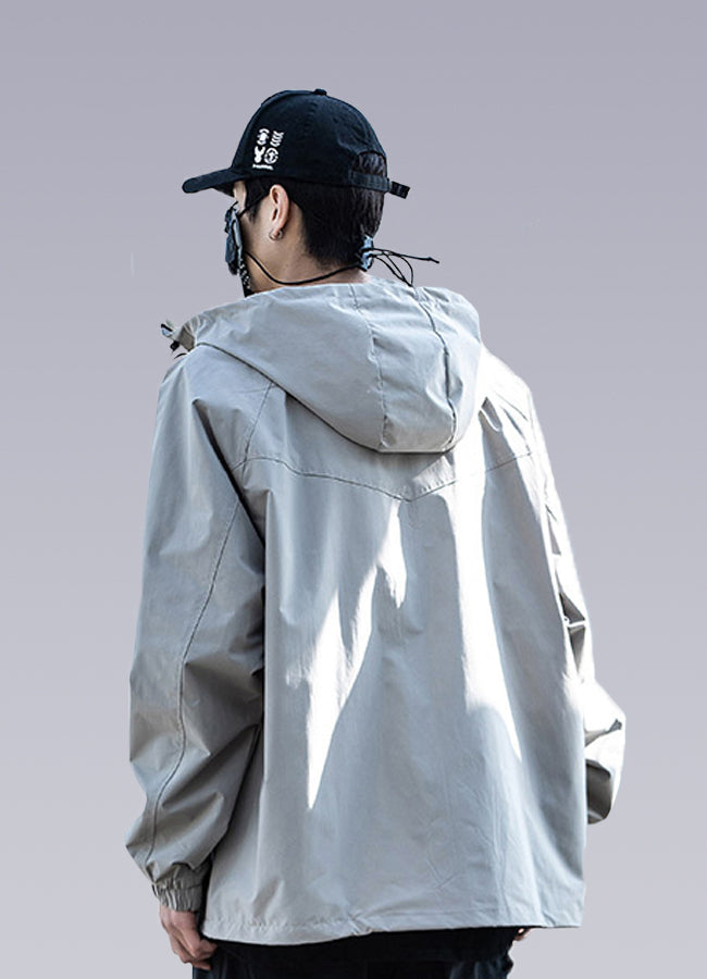 hooded cargo jacket