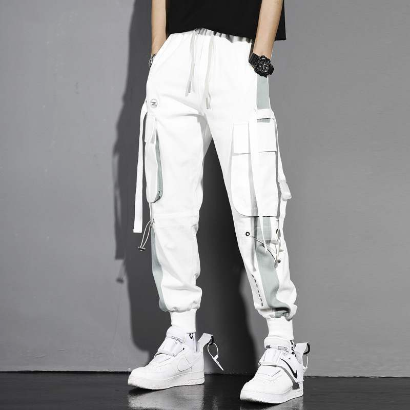 streetwear white pants