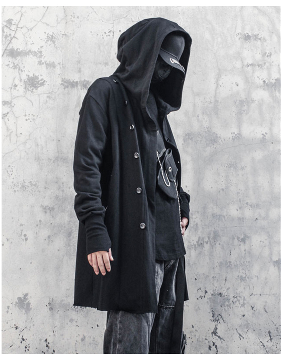 techwear trench coat